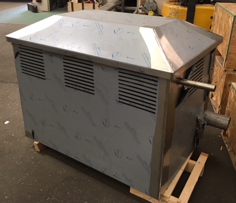 Bespoke generator enclosure for nuclear shelter from the Panic Room Company